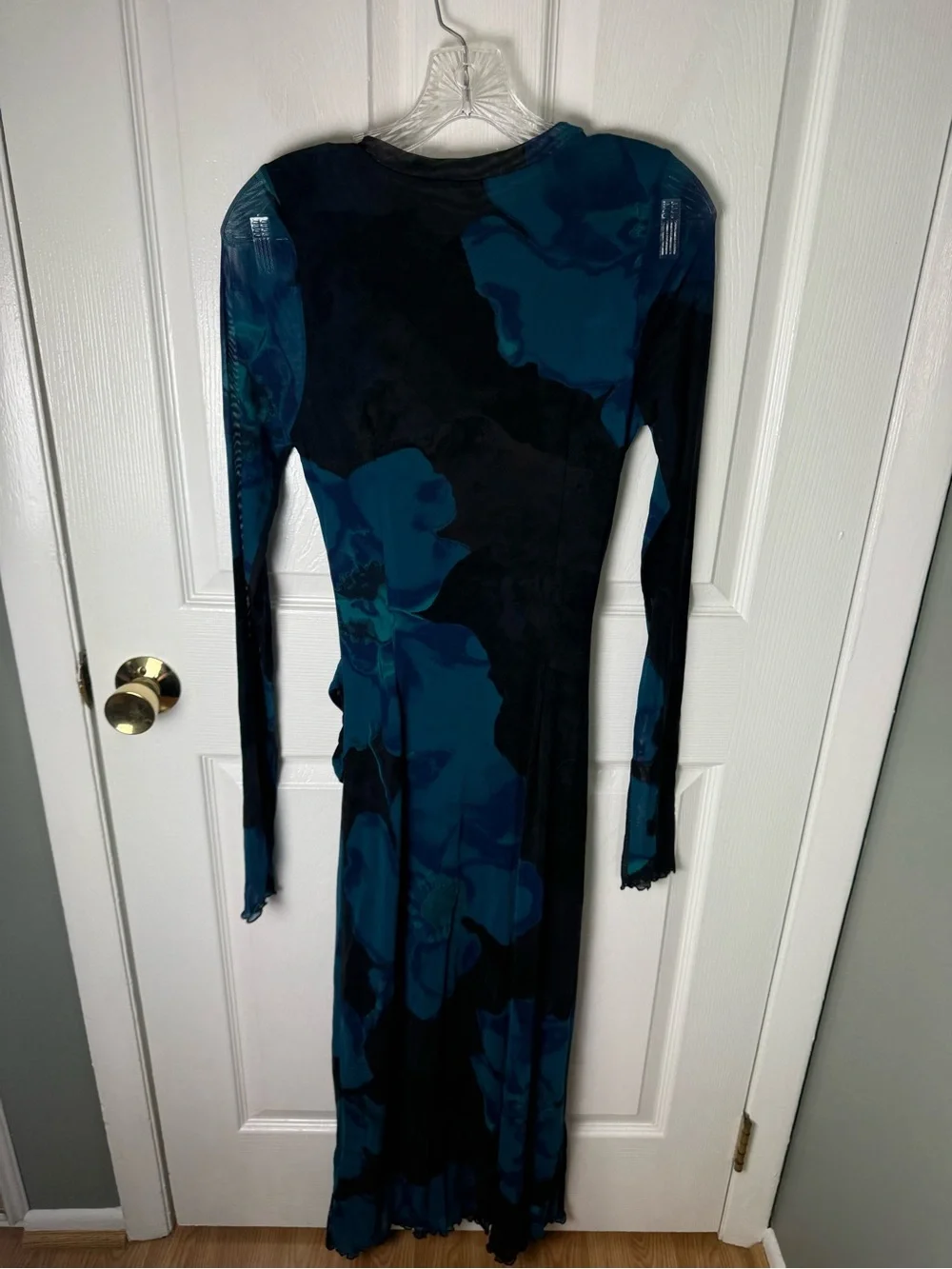 Free People Gianni Maxi Dress in Night Combo L